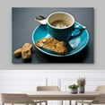thumbnail image 3 of wall26 Canvas Print Wall Art Italian Biscotti Pastry with Black Espresso Fruit Food Photography Realism Chic Scenic Colorful Multicolor Ultra for Living Room, Bedroom, Office - 16"x24", 3 of 5