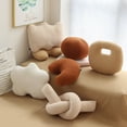 thumbnail image 2 of Almohada de bola de nube de Color sólido nórdico, cojín de sofá de felpa suave, juguetes para niños, regalo para niñas, decoración de cama para el hogar zhangyuxiang LED, 2 of 2