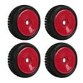 thumbnail image 4 of Pneu en Caoutchouc RC, Amélioration de Friction Roue RC 1/8 Design Épaissi 4 Pcs pour Voiture Noir, Rouge, Blanc, 4 of 7