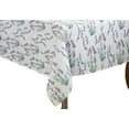 thumbnail image 1 of Fennco Styles Garden Lavender Print Tablecloth - Various Size for Home, Dining Room Décor, 1 of 12