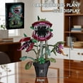thumbnail image 3 of Carnivorous Monster Plant Building Set Venus Flytrap Model Kit for Adults & Teens Articulated Cannibal Flower with Do Not Touch Pot Creative Botanical Decor & Gamer Room Display, 3 of 7