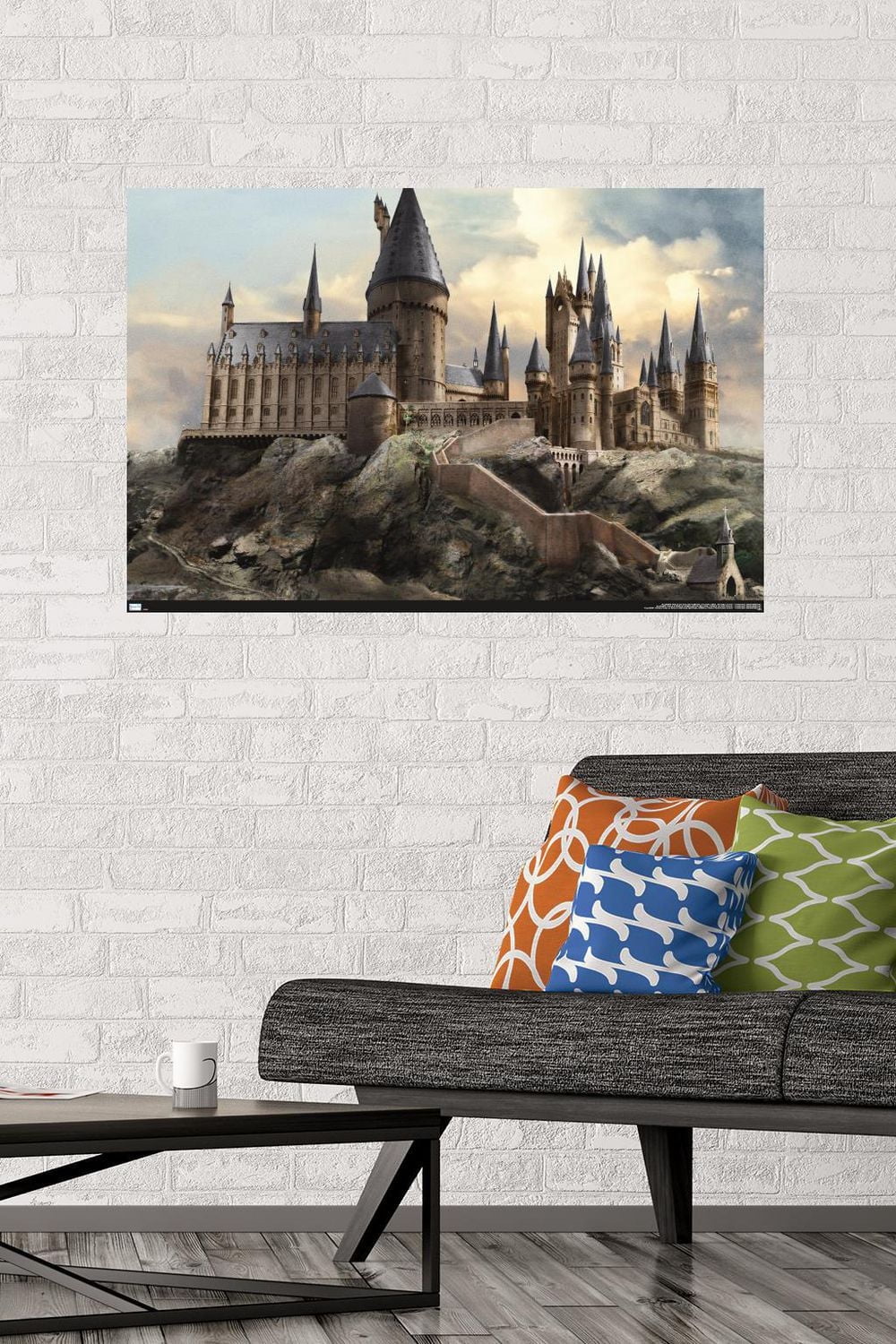 The Wizarding World: Harry Potter - Hogwarts at Sunrise Wall Poster, 22.375" x 34"