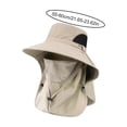 thumbnail image 4 of Sunshade Hat with Big Eave and Detachable Mask for Fishing Hiking and Outdoor Sports, 4 of 8