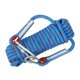 thumbnail image 1 of Cuerda de rescate de escalada de nailon para exteriores (gancho doble de 8 mm, 15 m; azul) ACTIVE Biensenido a ACTIVE, 1 of 5