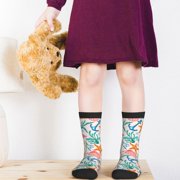 Rateoe Sea Creatures Pattern Children's Socks, Socks Gifts ,kids Crew Soft Cotton Socks , Moisture-Wicking, Durable, Ideal for Daily Wear & Sports