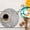 Argent, variante sur Napperon Rond pour le Souper - Décor de Table Élégant pour Salle à Manger et Bar, Nettoyage Facile, Accessoires de Cuisine