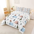 thumbnail image 2 of Erosebridal Adventure Theme Queen Comforter Set 3pcs For Boys Girls,Happy Camping Bedding Comforter Set For Kids Teens,Super Cozy Room Decor, 2 of 6