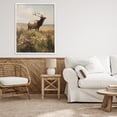 thumbnail image 3 of Stupell Industries Rustic Lodge Elk in the Wildflower Meadow White Framed Giclee Art, 24 x 30, by Arlington Prints, 3 of 8