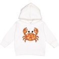 thumbnail image 2 of Inktastic Beach Crab Cute Girly Maritime Toddler Hoodie, 2 of 4