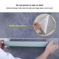 thumbnail image 3 of Towel Rack Wall Mounted Bathroom Holder Self Adhesive Clothes Hanging Bar No Drill Storage Organizer for Bathroom and Kitchen 18 Inch Blue, 3 of 3