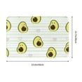 thumbnail image 3 of Disketp Avocado Of A Hear Mat For Front Door Outside - Doormat Outdoor Entrance - Welcome Mats Outdoor,Outside Entry And Outdoor Entrance 16''X24'', 3 of 9