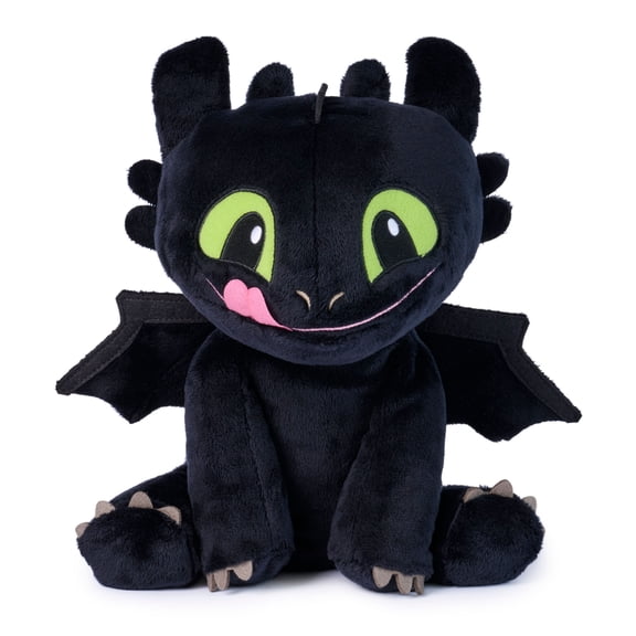 Dreamworks Dragons How to Train Your Dragon, Cuddly Toothless Plush for Ages 3