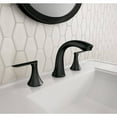 thumbnail image 3 of Findlay 8 in. Widespread 2-Handle Bathroom Faucet in Matte Black (Valve Included), 3 of 7