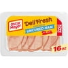 Oscar Mayer Deli Fresh Smoked Uncured Sliced Ham Deli Lunch Meat Family Size, 16 oz Plastic Package