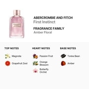 FIRST INSTINCT * Abercrombie & Fitch 1.7 oz / 50 ml EDP Women Perfume Spray