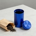 thumbnail image 3 of Clearance Under $4, 1 Pack Airtight Tea Canister, Large Travel Tea Tin, Portable Aluminum Storage Jar, Metal Container for Loose Leaf Tea Coffee and Spices, 220ML(Blue), 3 of 4