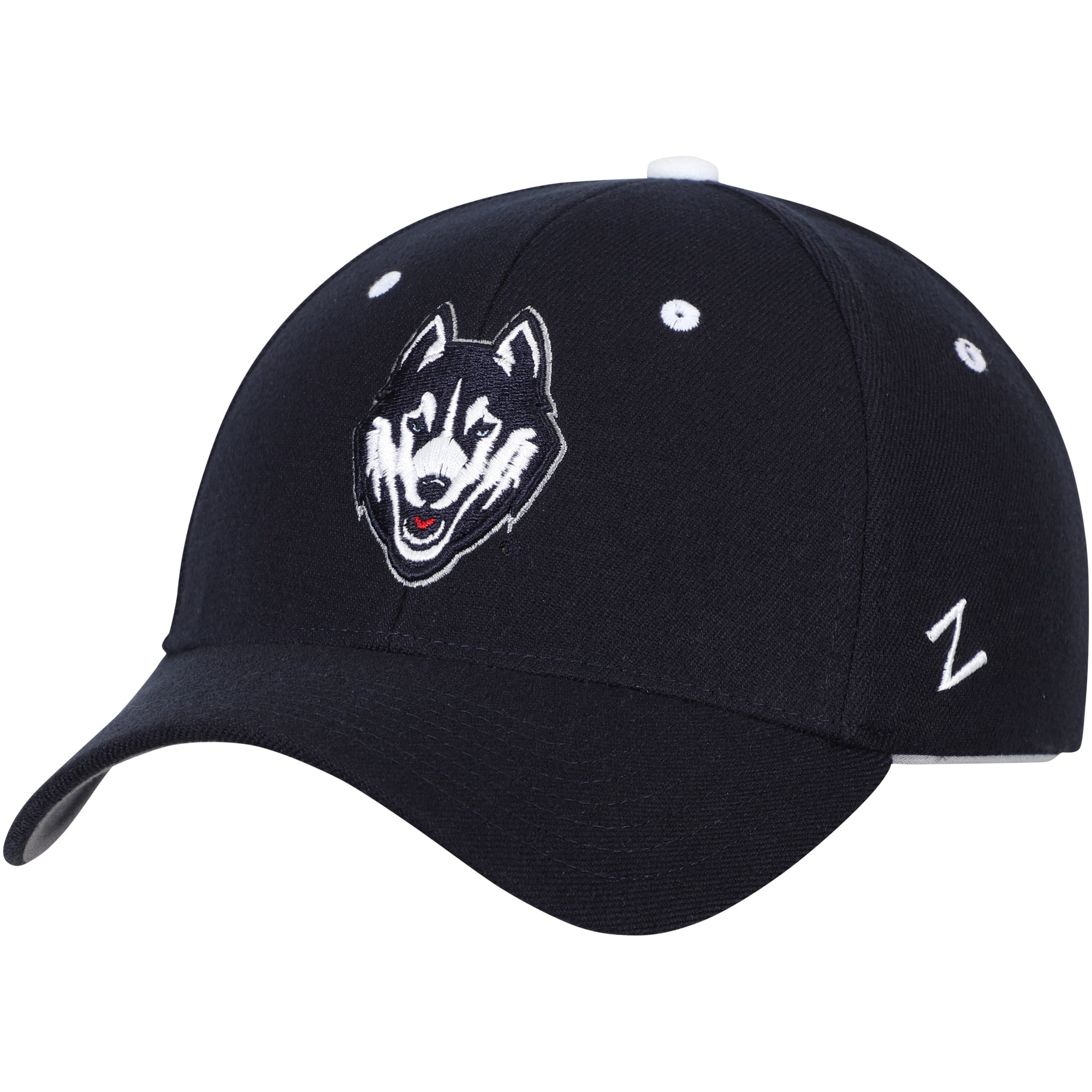 UConn Huskies Zephyr ZH Flex Hat - Navy 