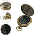 thumbnail image 4 of Boussole Rétro Boussole Militaire Portable Fluorescent Glow Survival Gear Compass Boussole de Navigation Extérieure Outils pour Randonnée, Camping, Equitation, Chasse, Nautisme, Boy Scout, 4 of 5