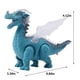 thumbnail image 3 of Dinosaurio de juguete andante con luces y sonidos | Modelo de simulación realista para niños | Juego interactivo con baile y autoiluminación | Azul o rojo, 3 of 6