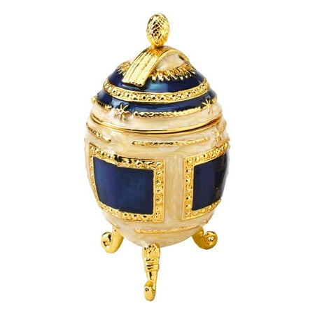 The Royal Family Collection Romanov Style Enameled Egg: Petyr