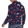 thumbnail image 6 of Salouo Winter Outdoors Sports Pattern Men's Fall Hoodie Sweatshirt,Sport Hoodie with Pockets for Men Pullover Casual Hooded Sweatshirt-X-Large, 6 of 7