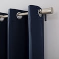 thumbnail image 2 of Sun Zero Riley Kids Bedroom Blackout Grommet Curtain Panel, 40"X95", Navy, 2 of 10