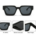 thumbnail image 5 of Classic Thick Square Frame Sunglasses for Men Driving UV Protection High-end Full Frame Sun Glasses Street Style Versatile Sunglasses, 5 of 10