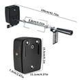 thumbnail image 2 of Ensemble Compact de Barbecue Électrique avec Grille et Fourchette en Acier Inoxydable – Outils de Grillade Portatifs, Résistants à la Rouille et Faciles à Utiliser pour les Aventures en Plein Air, les Petites Cours Arrière et les Balcons – Contact Alimentaire Sécuritaire, 2 of 5