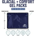 thumbnail image 3 of Glacial Comfort Gel Ice Pack Hot & Cold Compress for Injury & Pain Relief, Medium (12" x 8"), 3 of 8