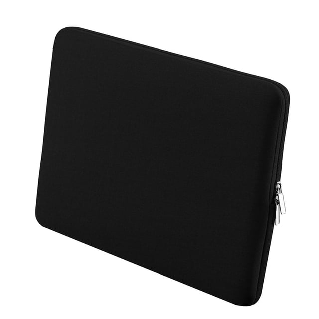 Funda Para Portátil De 15 De 15,6 Pulgadas, Funda Ajustada Con Acolchado De Espuma, Repuesto Para Pro, Ultrabook Y Notebook, Color Negro Con Coma Para Portátiles De 15 De 15,6