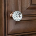 thumbnail image 3 of GlideRite 1-1/4 in. Round K9 Crystal Cabinet Knob, Oil Rubbed Bronze Base, 3 of 4