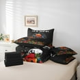 thumbnail image 6 of Homewish Botanical Mushroom Bedding Comforter Set 7pcs for Teenagers,Bohemian Starry Sky Queen Bedding Sets Super Cozy,Exotic Style Queen Sheet Sets,Breathable Home Decor,Reversible, 6 of 8
