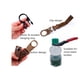 thumbnail image 3 of 4PCS Hebilla de botella Clip Hebilla colgante Botella de agua portátil Soporte de anillo Llavero Clip de botella de agua mineral para mochila Cinturón Nylon, 3 of 5