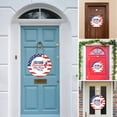 thumbnail image 4 of Independence Day 4th of July Home Hanging Decor Sign Wooden Welcome Decoration Door Day Hanging Door Sign Wall Decoration Independence Door Hanging Decoration, 4 of 8