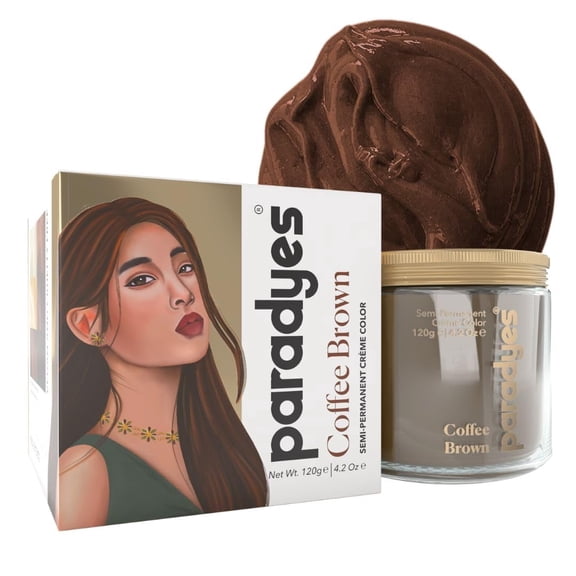 Paradyes Semi-permanent Coffee Brown DIY Conditioner Based Hair Colour