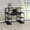 Black, variant on Wooden Office Desk with Drawer and Compartments / Provide Warm Atmosphere
