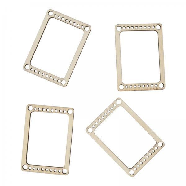 2-3 del paquete 4x DIY Adultos Tejido Tejer Tejer DIY Knit Handloom Los 5.5x4cm BLESIY Mini Telares