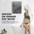 thumbnail image 2 of Airthereal Electric Tankless Water Heater 18kW, 240Volts - Endless On-Demand Hot Water - Self Modulates to Save Energy Use - Small Enough to Install Anywhere - for 2 Showers, Evening Tide series, 2 of 8