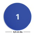 thumbnail image 3 of Set Educativo de Círculos de Fracciones edxeducation 3,5 cm Entero, 3 of 4