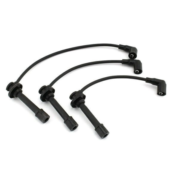 3x Spark Plug Wire Kit for John Deere 825i & 825i S4 EPDM Material for Optimal Engine Performance