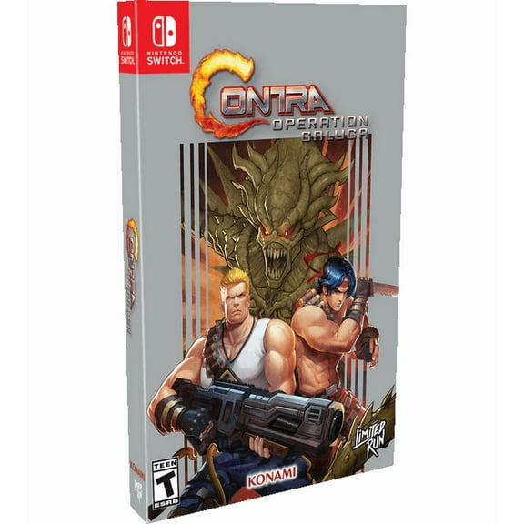 Contra Operation Galuga Limited Run #230 Nintendo Switch
