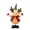 D, variant on Homellea Christmas Snowman Fabric Figurine, 13.78 Inch Standing Stuffed Tabletop Decoration with Red Hat, Green Scarf and Plaid Vest for Shelf, Mantel, Entryway, Home and Party Decor