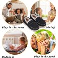 thumbnail image 6 of VONMAY Boys Girls Moccasins Slippers Memory Foam House Shoes Big Kids, 6 of 6
