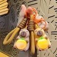 thumbnail image 3 of Creative Capibala Capybara Series Keychain Cartoon Cute Doll Couple Car Bag Key Chain Pendant Charming Capibala Keyring Gift, 3 of 4