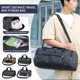 thumbnail image 2 of Bolsa deportiva de entrenamiento para hombre, con compartimento bolso de mano de gran capacidad para zapatos y bolsillo húmedo para viaje, Camping, Trekking, Senderismo y viajes Fivean unisex, 2 of 2