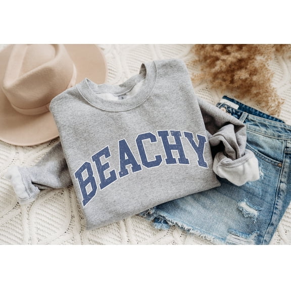 Beachy T-Shirt, Beach T-Shirt, Summer T-Shirt, Gift for Beach Lover, Beach Pullover, Women