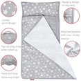 thumbnail image 3 of Moonsea - Alfombrilla para la siesta con almohada y manta de forro polar, ligera, suave, perfecta para niños en edad preescolar, guardería, saco de dormir de viaje para niños y niñas, 21" x 50" para c, 3 of 5