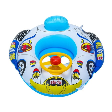 Smart Novelty Baby Multicolor Cartoon Inflatable Float Small Swimming Ring Suitable Age For 1 Months- 3 Years
