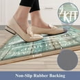 thumbnail image 4 of Anti Fatigue Kitchen Rug Set of 2 Non Slip Cushioned Kitchen Mats for Floor Waterproof Comfort Kitchen Rugs and Mats Farmhouse Chef Mats Floor Carpet for Sink,Laundry Room, 4 of 5