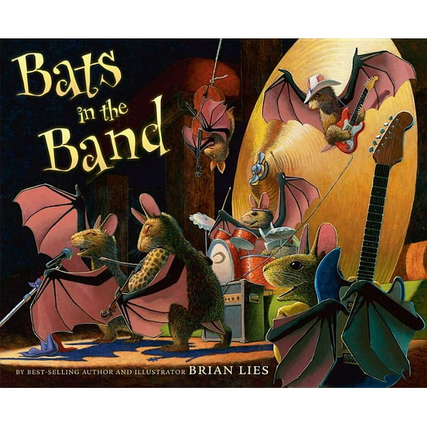 Bat Book Bats in the Band (Hardcover)